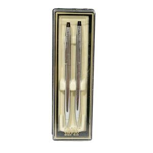 Cross Made USA Classic Century Polished Chrome Ball-point Pen‎ and 0.5MM Pencil